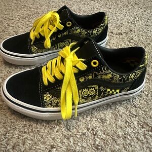 Rare Vans SpongeBob sneakers Men’s 5 Women’s 6-6.5